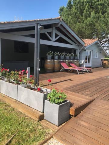 Gite Les Pins Perdus Saint-Ciers-d'Abzac Zewnętrze zdjęcie